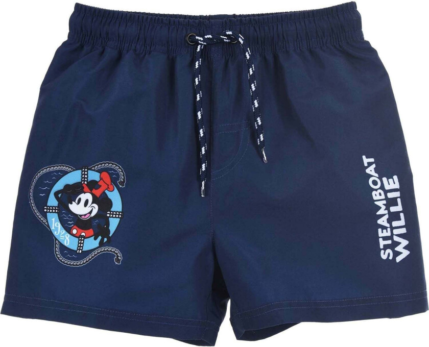 Badeshorts, Navy, 8 år - Badetøy - Polyamid,Elastan