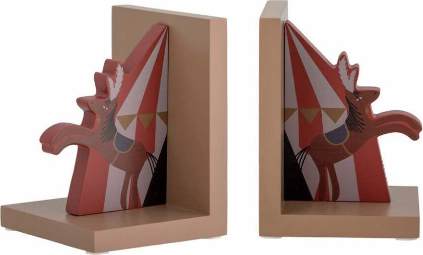 Bilde av Santos Bokstøtte, Rød - Innredningsdetaljer - MDF