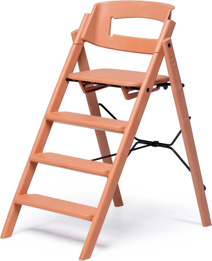 Klapp Matstol Recycled, Terracotta Pink - Sammenleggbare barnestoler - Plast