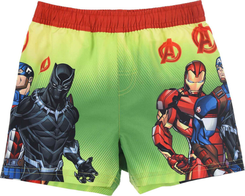 Badeshorts, Red, 8 år - Badetøy - 100% Polyester