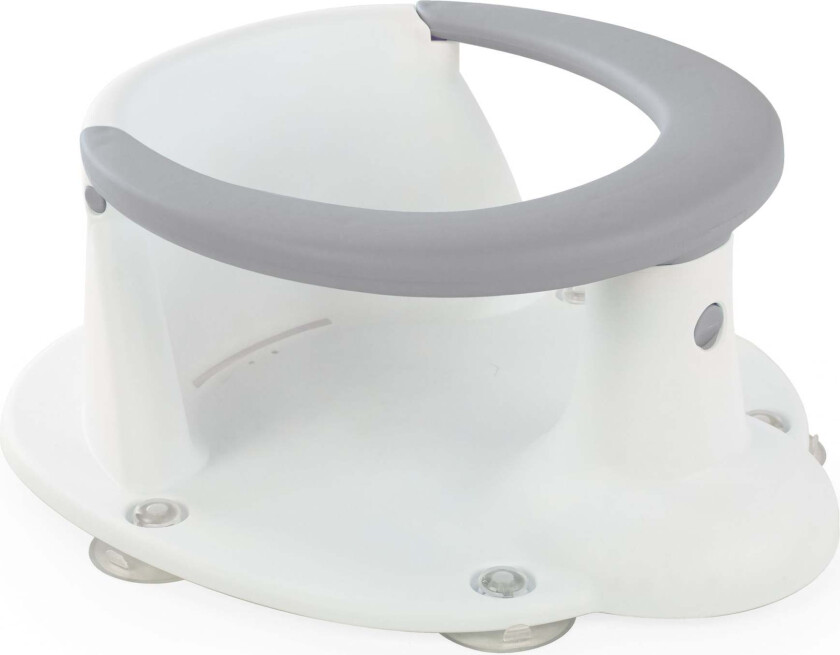 Badestol, Grå/Hvit - Badestøtte