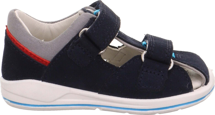 Boomerang Sandaler, Blå/Grå, 21 - Sandaler & Slippers - Skinn