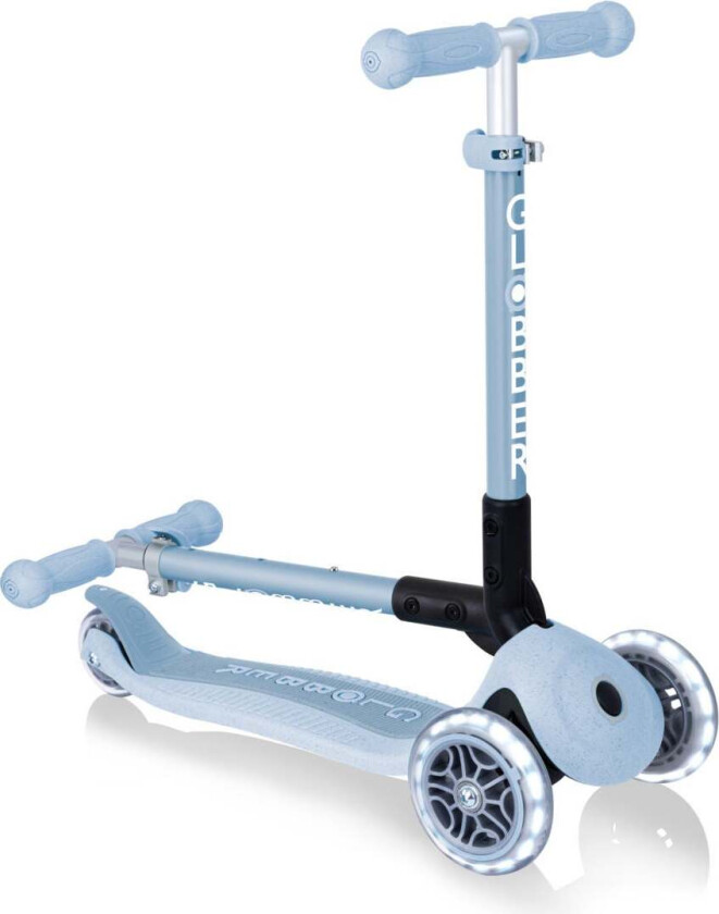 Junior Foldable Light Ecologic Sparkesykkel, Blueberry - Sparkesykler & Kickbikes