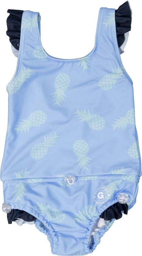 UV-Badedrakt Baby, Ananas, 50-56 - UV Klær