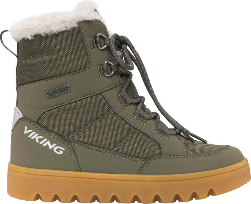 Fleek Zip GTX Vintersko, Pine/Olive, 32 - Vintersko & Vinterstøvler