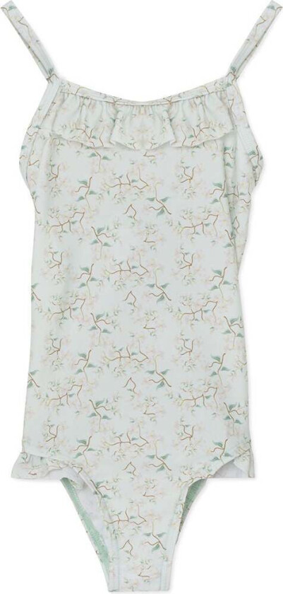 MINI A TURE Gritt Badedrakt, Pale Aqua, 98-104 - Badetøy