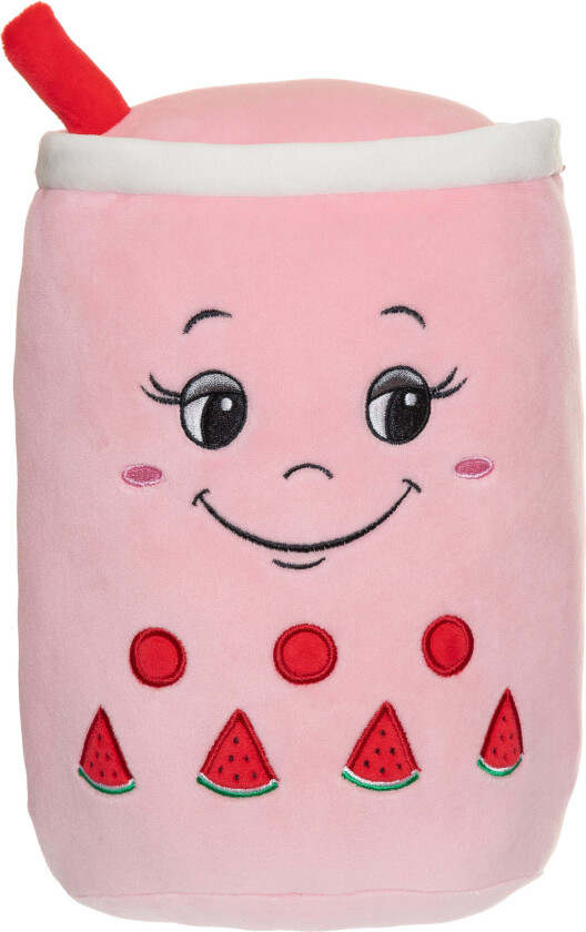 Kramis Bubble Tea Kosedyr 40 cm, Rosa - Kosedyr - Polyester