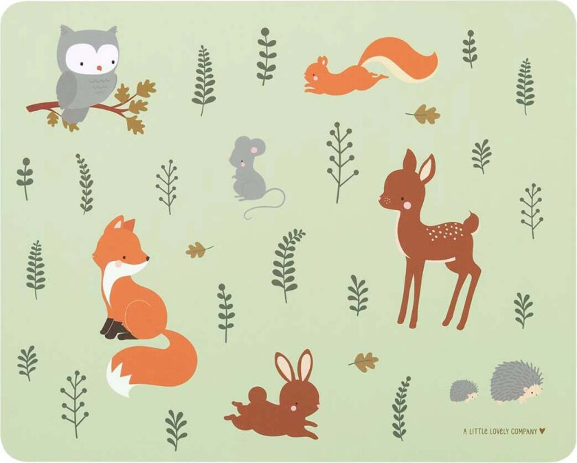 Spisebrikke, Forest friends - Bestikk & Servering