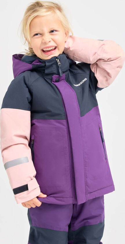 Lun Vinterjakke, Royal Purple, 90 - Barnejakker - 100% Polyester
