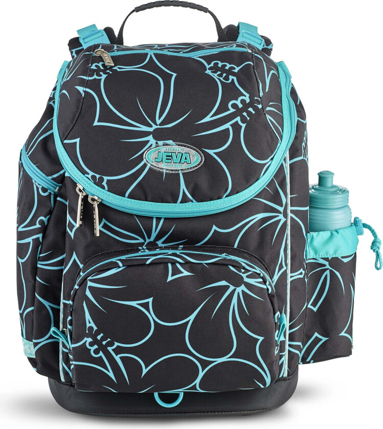 Hibiscus Ryggsekk, Black/Turquise 18L - Ryggsekker