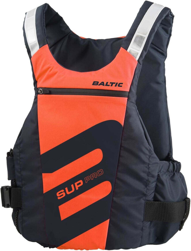 SUP Pro Flytevest, Oransje/Marin, 50-70kg - Båt & Fiske