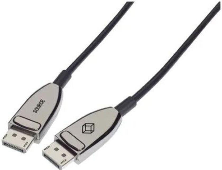 Dp 1.4 Active Optical Cable (aoc) - 8k 40m 40m Displayport Hann Displayport Hann