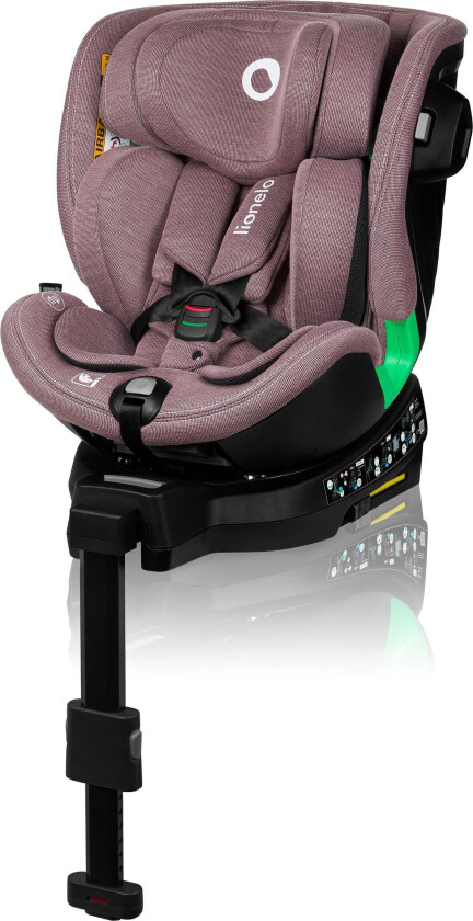 Harmony i-Size Bilstol, Pink Mauve Bamboo -  Vendbare