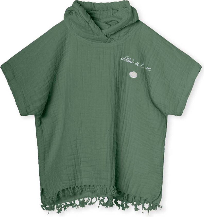 MINI A TURE Cansu Badekåpe, Green Bay, 74-80 - Badetøy