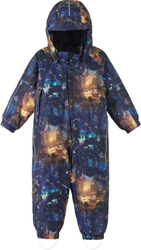 tec Moomin Lyster Vinterdress, Deep Blue Lilac, 92 - Vinterdresser - 100% Polyester