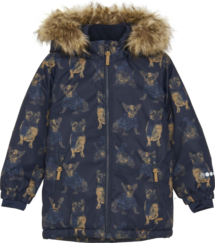 Vinterjakke, Navy, 98 - Barnejakker - 100% Polyester