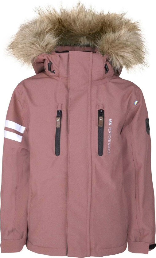 Polar Vinterjakke, Mørkerosa, 150 - Barnejakker - 100% Polyester