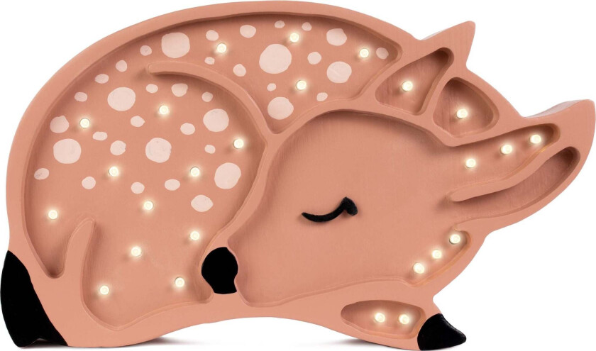 Lampe, Rådyr - Nattlamper - Tre