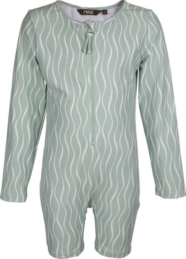 Mix Badedrakt, Grønn, 98-104 - Badetøy - Polyester,Elastan