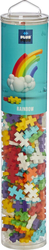 Plus-Plus Tube Rainbow Color Mix 240 Deler - Byggeklosser