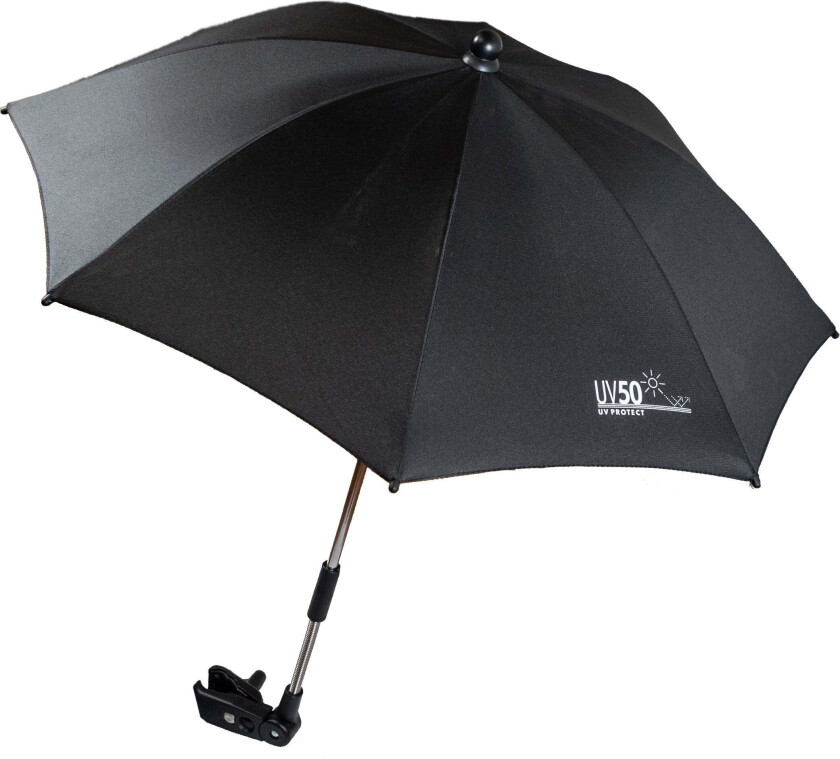 Bilde av Parasoll UV50, Black -  Parasoll & Solskjerm