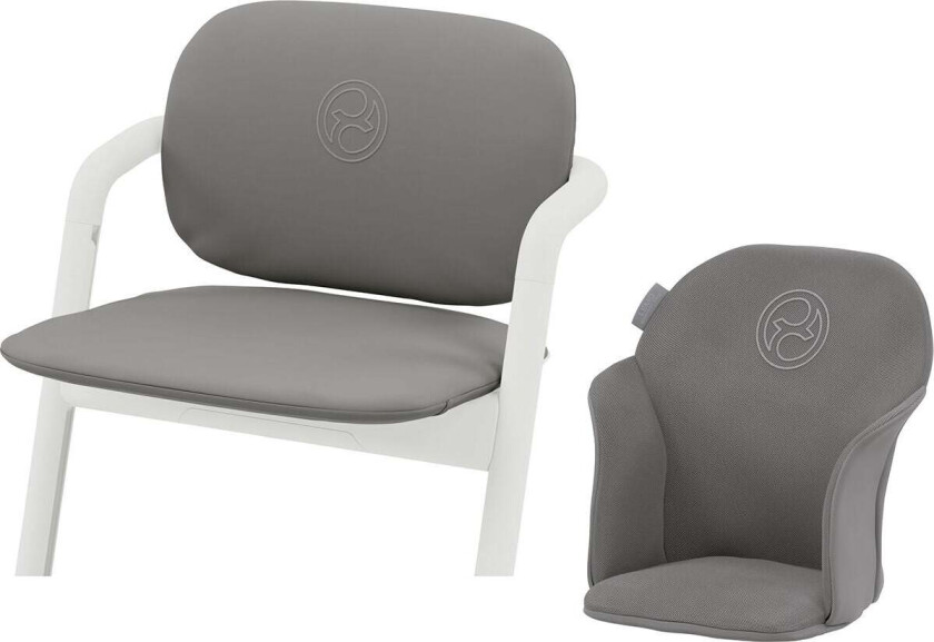 Lemo Matstolputer, Suede Grey - Stolputer