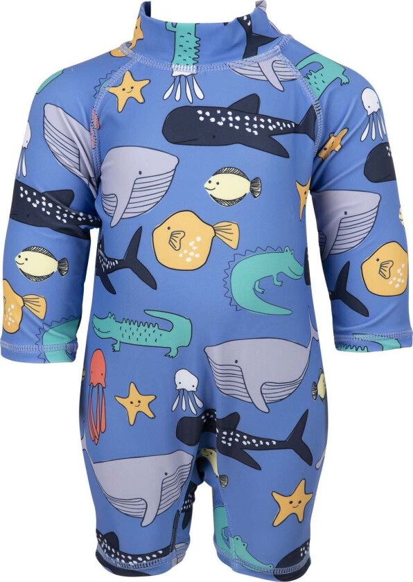 Mini Badedrakt, Blå, 80 - Badetøy - Polyester,Elastan