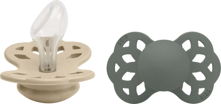 Infinity Smokker 2-Pack Silikon Str 2 Anatomisk, Vanilla/Pine - Smokker - Silikon