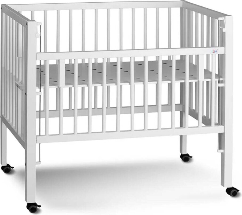 MAXI Bedside Crib 90x50, Hvit - Bedside Crib - Bøk