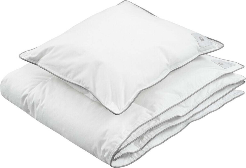 of Sweden Luksuriøs Dyne & Fiberpute 70 x 80, Hvit - Sengetilbehør - 100% Bomull