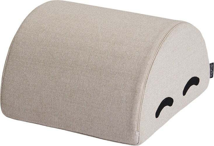 Mr. Half Circle Face, Beige - Tekstiler - 100% Polyester