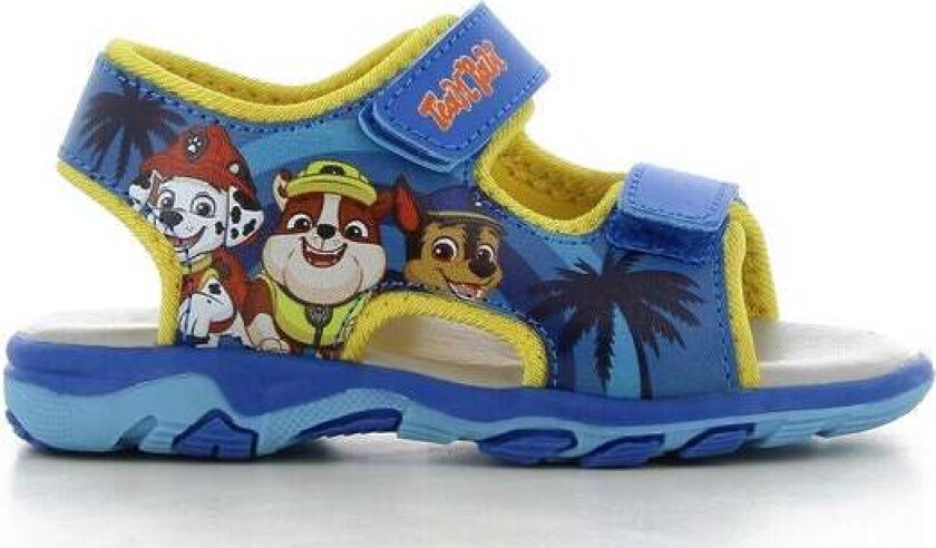 Sandaler, Blue/Yellow, 30 - Sandaler & Slippers - PU,Polyamid