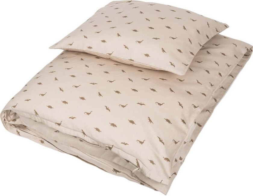 Baby Sengesett 70x100, Dinosaur, 100x140 cm - Sengesett - Bomull