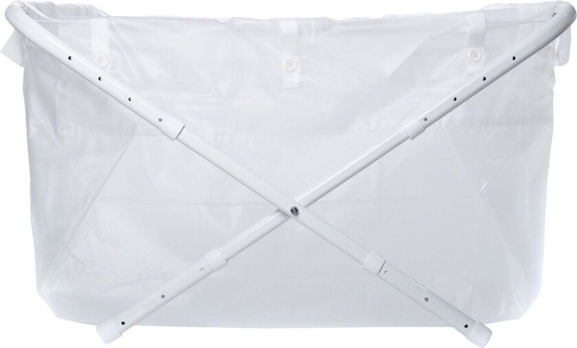 Bilde av BiBaBad Flexi Sammenleggbart Badekar 80-100 cm, Transparent - Badebaljer