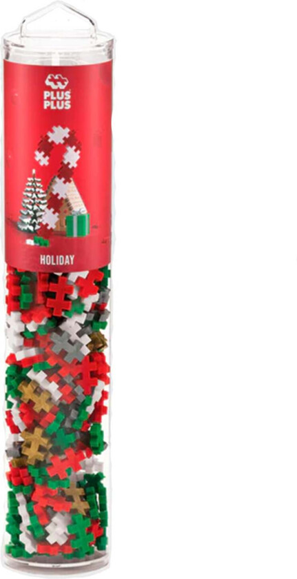 Plus-Plus Byggesett Holiday mix 240 Deler - Byggeklosser - Plast