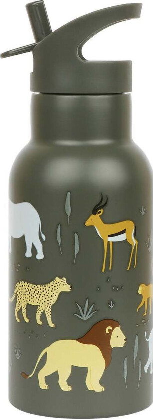 Vannflaske Savanne 350 ml, Grønn - Bestikk & Servering - Stål