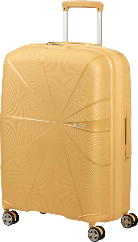StarVibe Spinner Koffert 70-77L, Metallic Banana - Kofferter