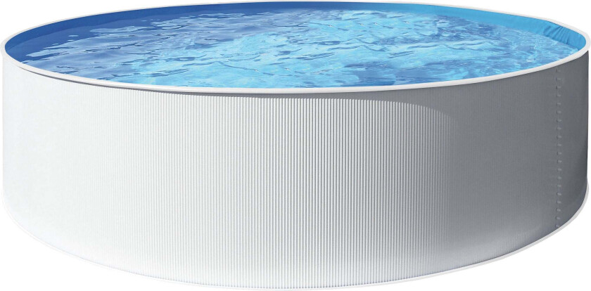 Swim & Fun Kos Bassengsett 360x90 cm, Hvit - Bassenger - Stål