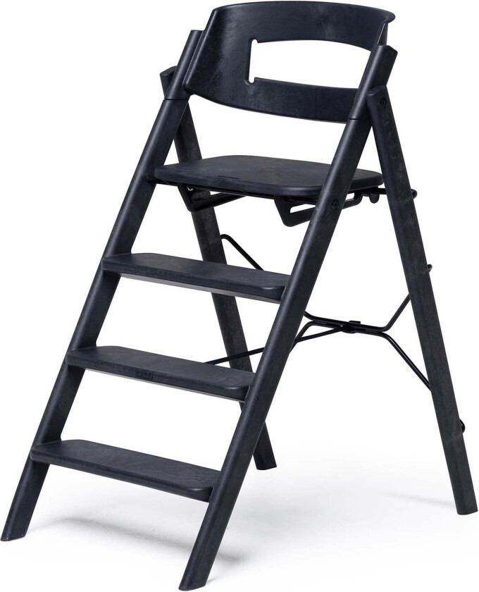 Bilde av Klapp Matstol Recycled, Charcoal Black - Sammenleggbare barnestoler - Plast