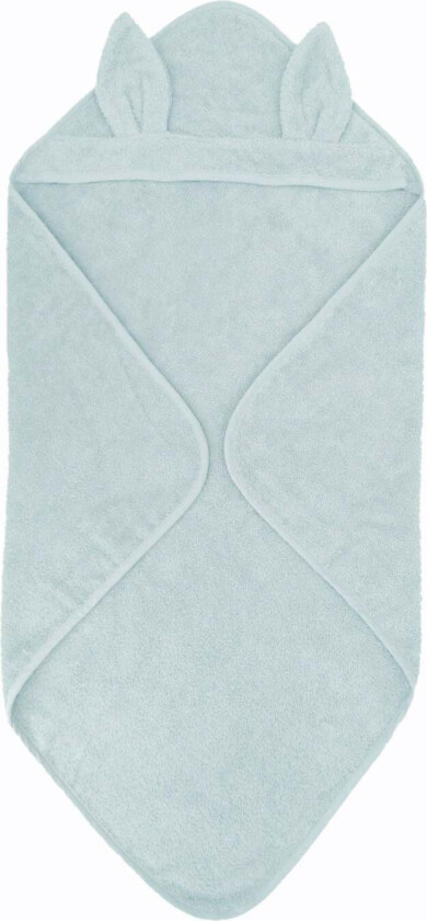 Organic Badekåpe Øko Kanin, Ice Blue - Badehåndklær - Bomull