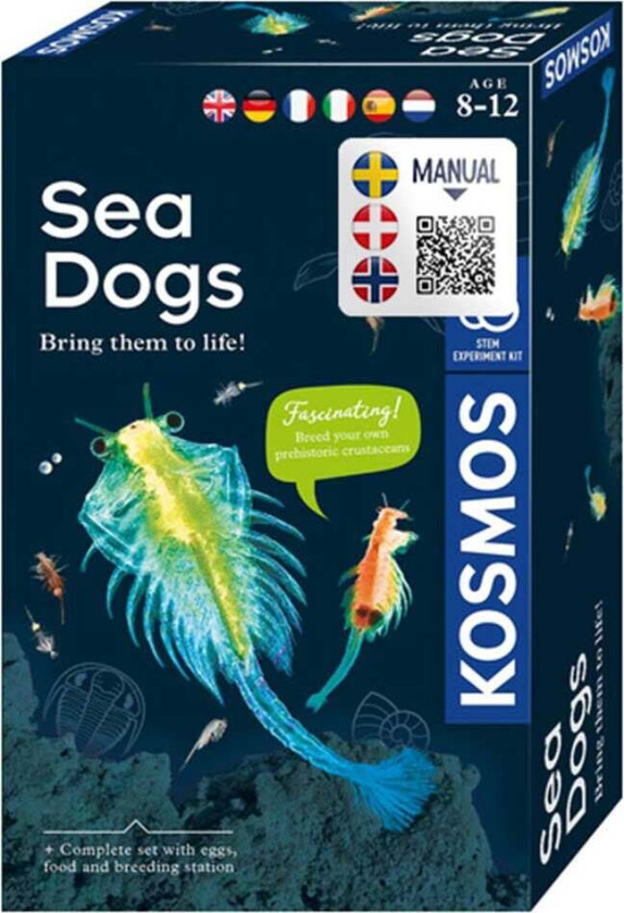 Sea Dogs Vitenskapssett STEM - Eksperiment