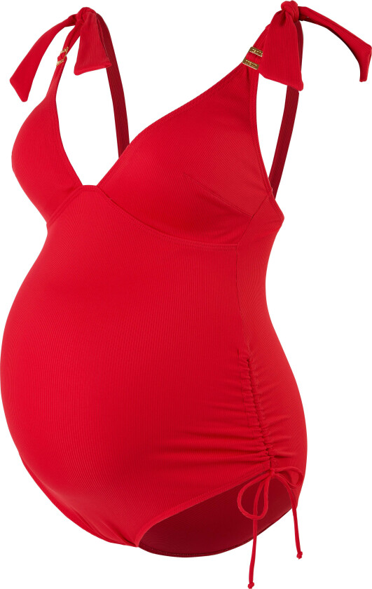 Porto Vecchio Badedrakt, Red, XL - Gravidklær