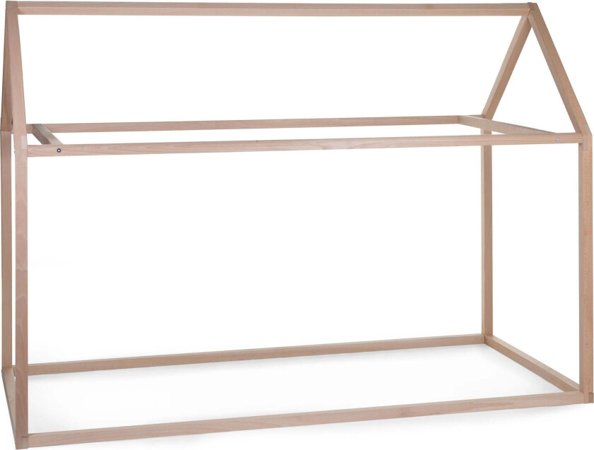 Sengeramme Hus 90x200 Natur - Juniorsenger - Bøk