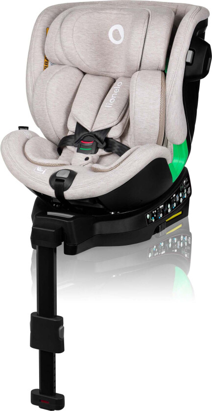 Harmony i-Size Bilstol, Beige Sand Bamboo -  Vendbare