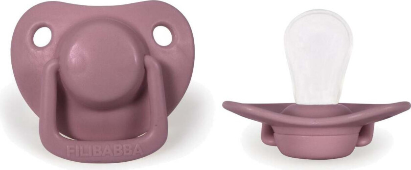 Smokk 0-6m 2-pack, Dusty Rose - Smokker - Silikon