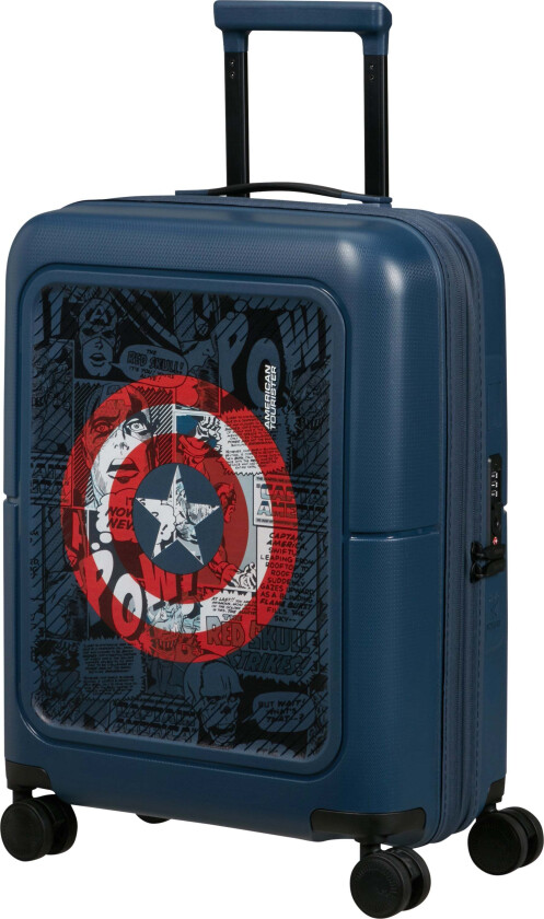 Dashpop Koffert 41-47L, Marvel Captain America Shield - Kofferter