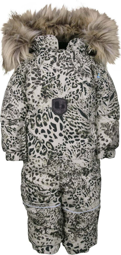 Frosty Babydress, Greige, 62 - Vinterdresser - 100% Polyester