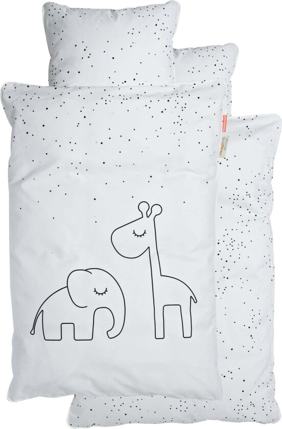 Done by Deer Sengesett DreamyDots 70x80 Hvit - Sengesett - Bomull