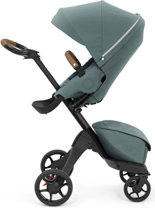 Xplory X Sportsvogn, Cool Teal - Framovervendt Sittedel