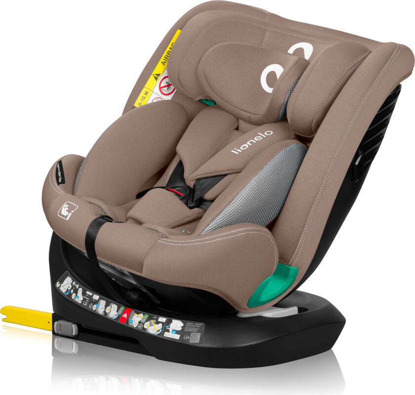 Bastiaan One I-size Bilstol, Beige Sand -  Beltestoler